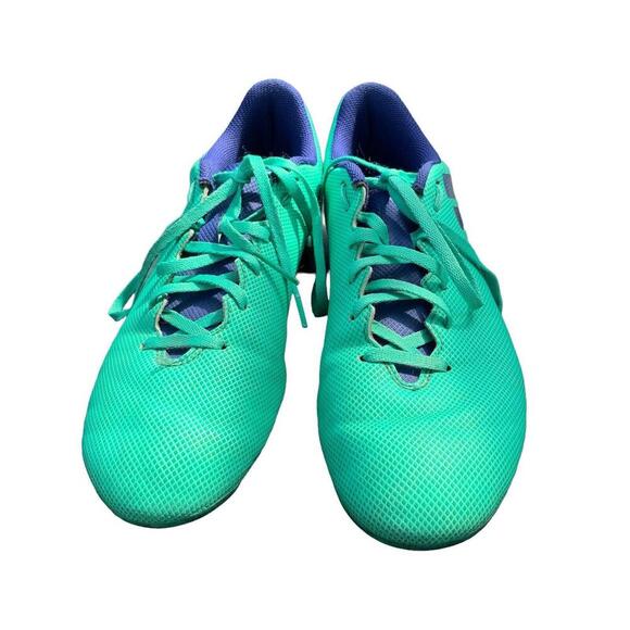 ADIDAS X 17.4 CP9197 Mens Soccer Cleats Shoes Unity Ink/Aero Green Size 8 - Picture 2 of 7